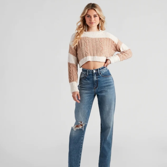 Windsor Women's Style Knit Right Chenille Sweater Size XS - Picture 4 of 5